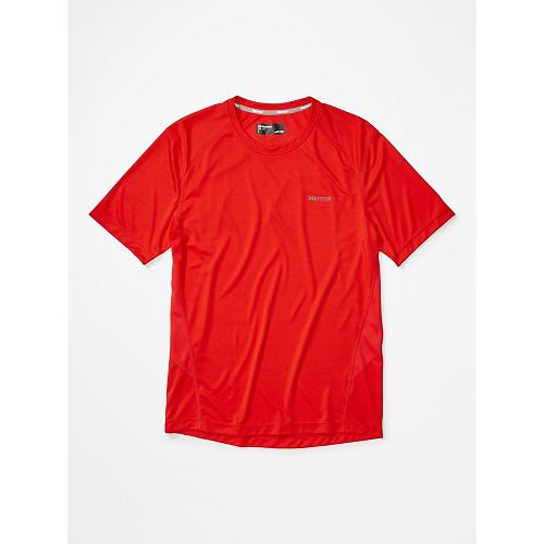 Marmot Windridge T-Shirts For Mens Red OAL081759